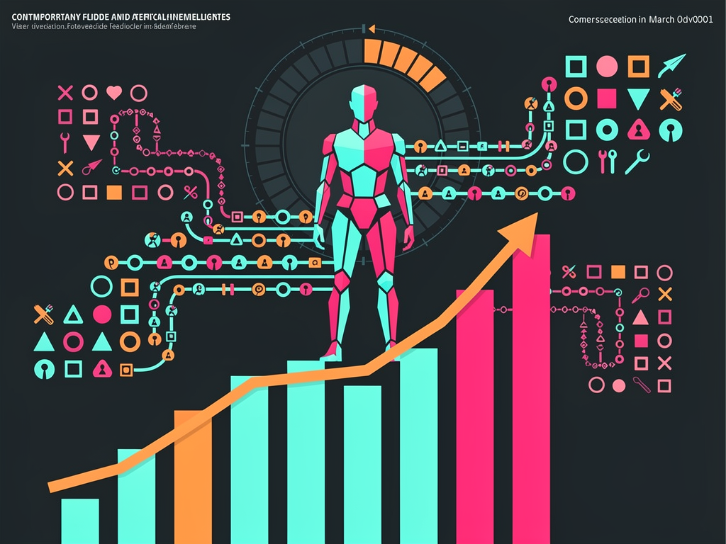 Абстрактная editorial-обложка к статье «Anthropic Economic Index март 2026: использование Claude»