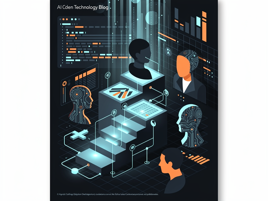 Абстрактная editorial-обложка к статье «copilot-setup-steps.yml: зачем нужен AI-агентам»