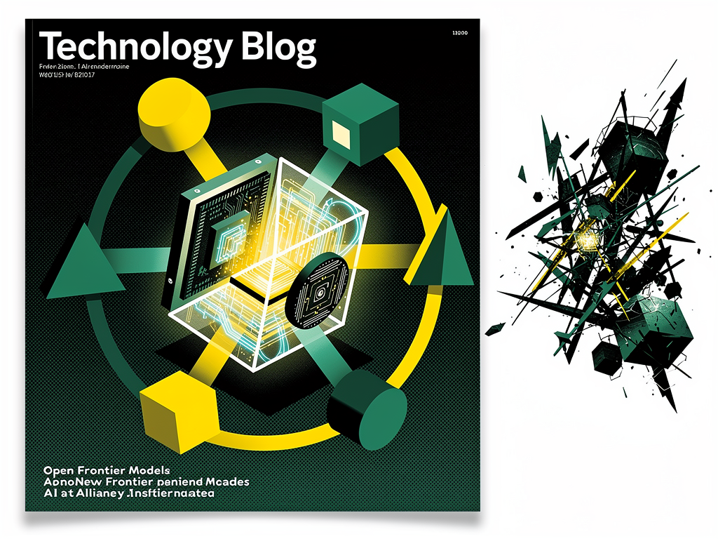 Абстрактная editorial-обложка к статье «Nemotron Coalition: альянс Nvidia для open frontier models»